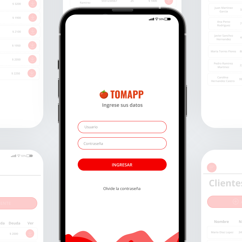 Aplicación Web Tomapp